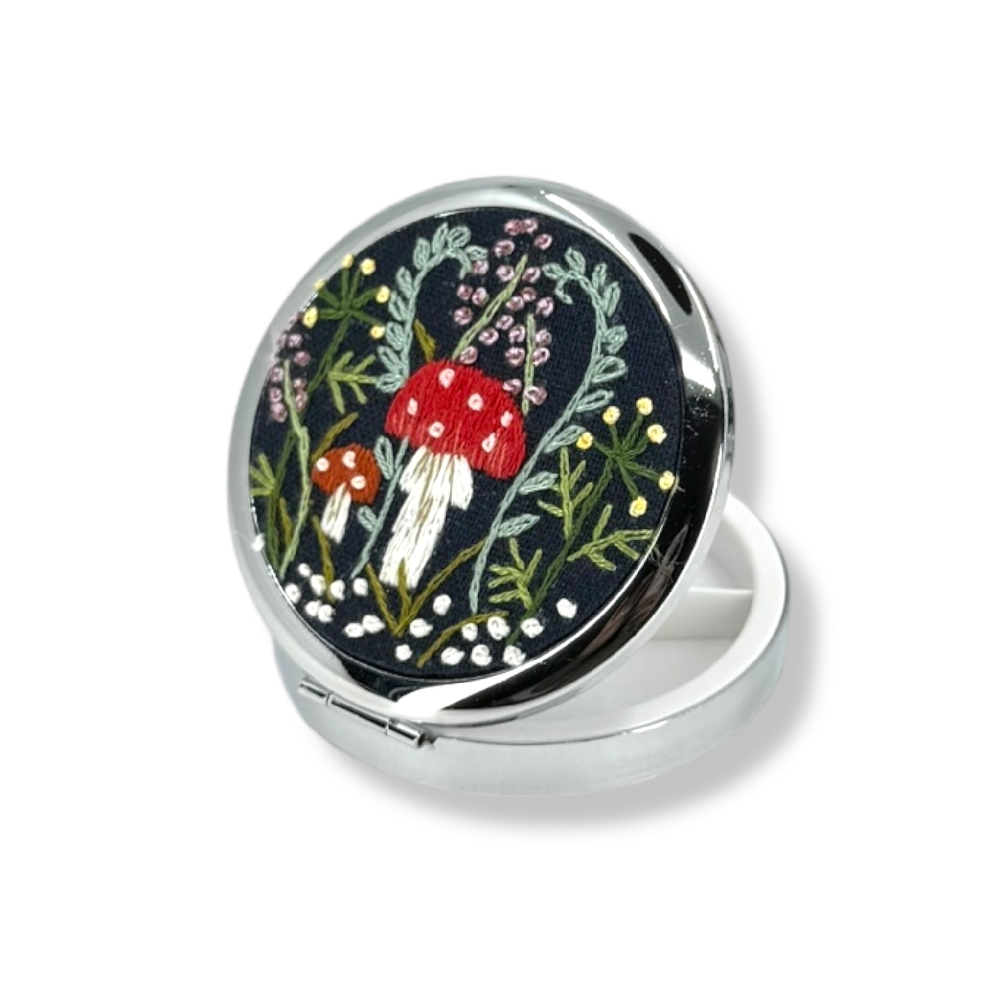 Mushroom Navy Pocket Container