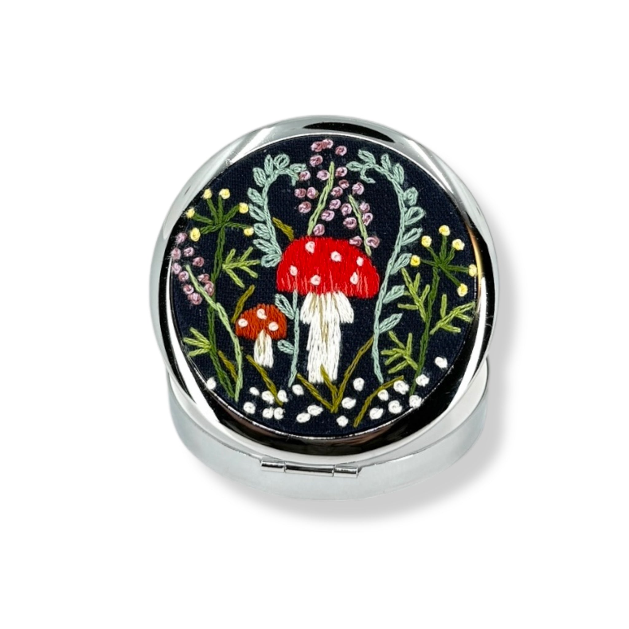 Mushroom Navy Pocket Container