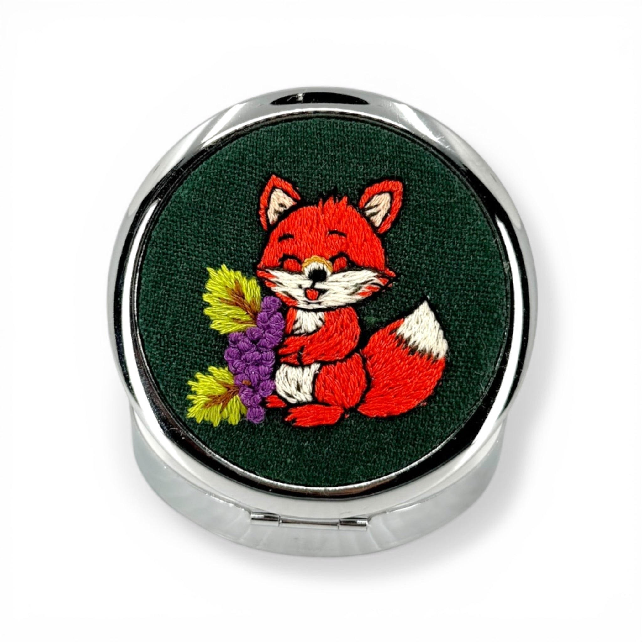Little Fox Compact Pocket Jewelry Case