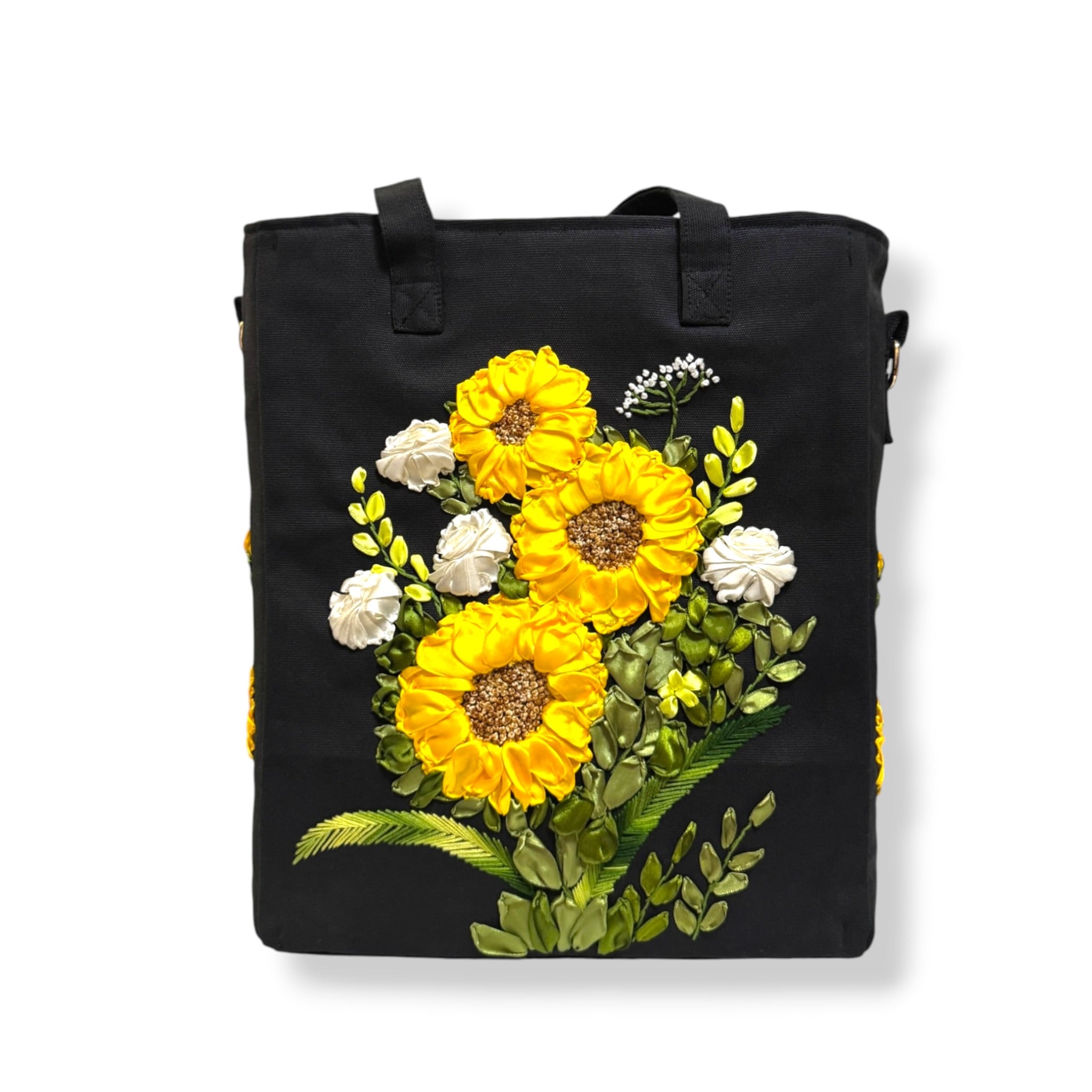 Sunflowers Convertible Tote Bag