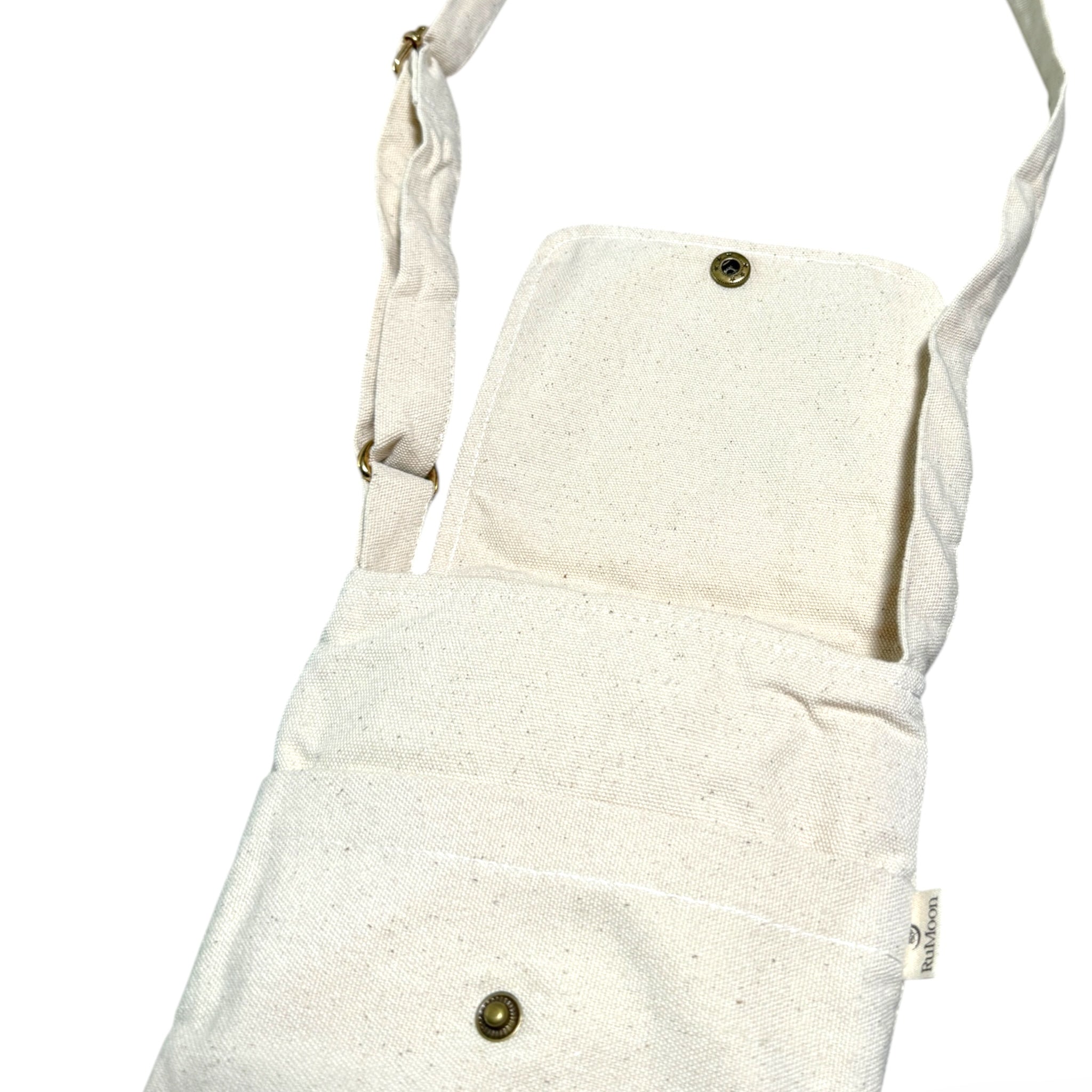 Floral Embroidery Crossbody Bag