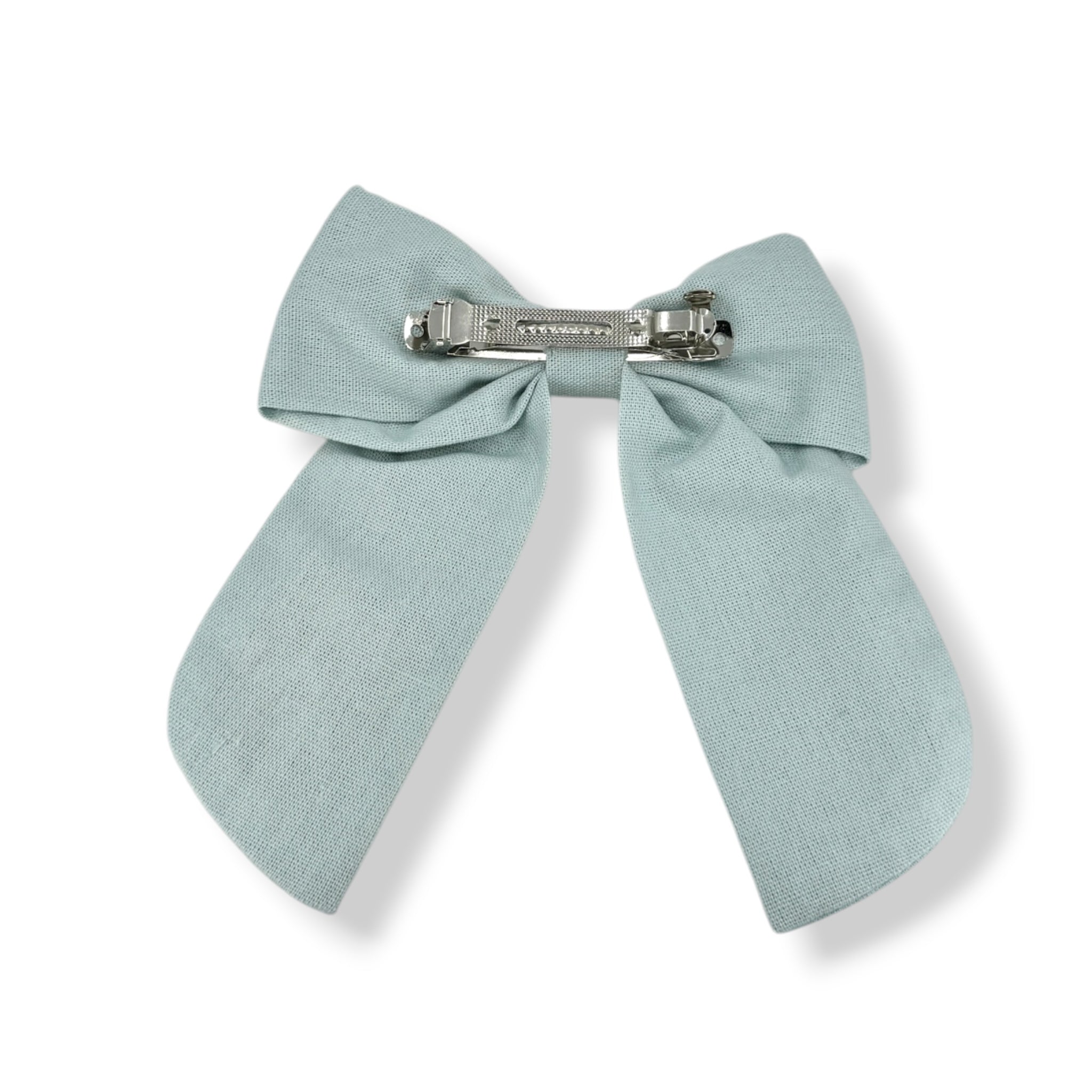 Spring Garden Hand Embroidered Hair Bow