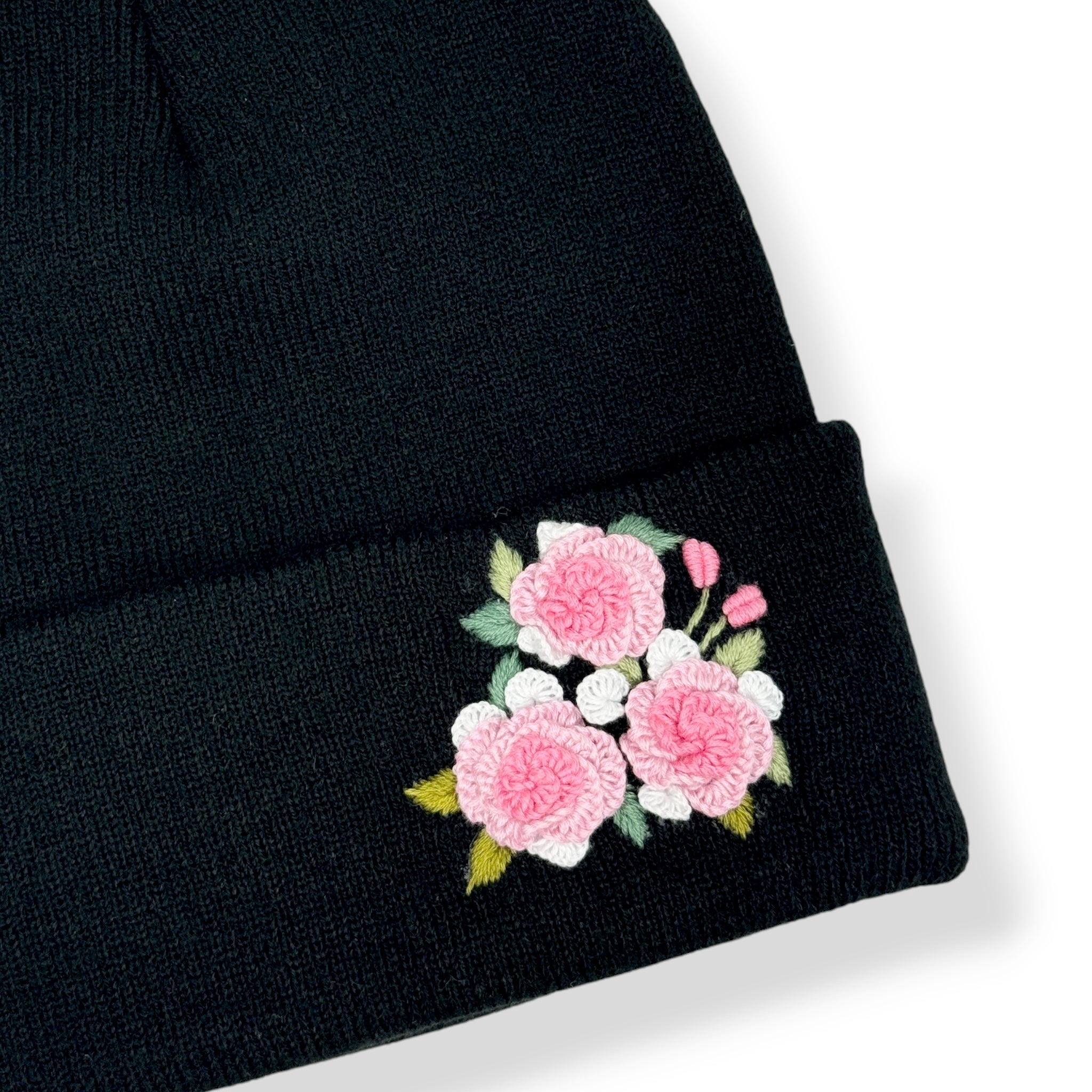 Rosies Black Beanie