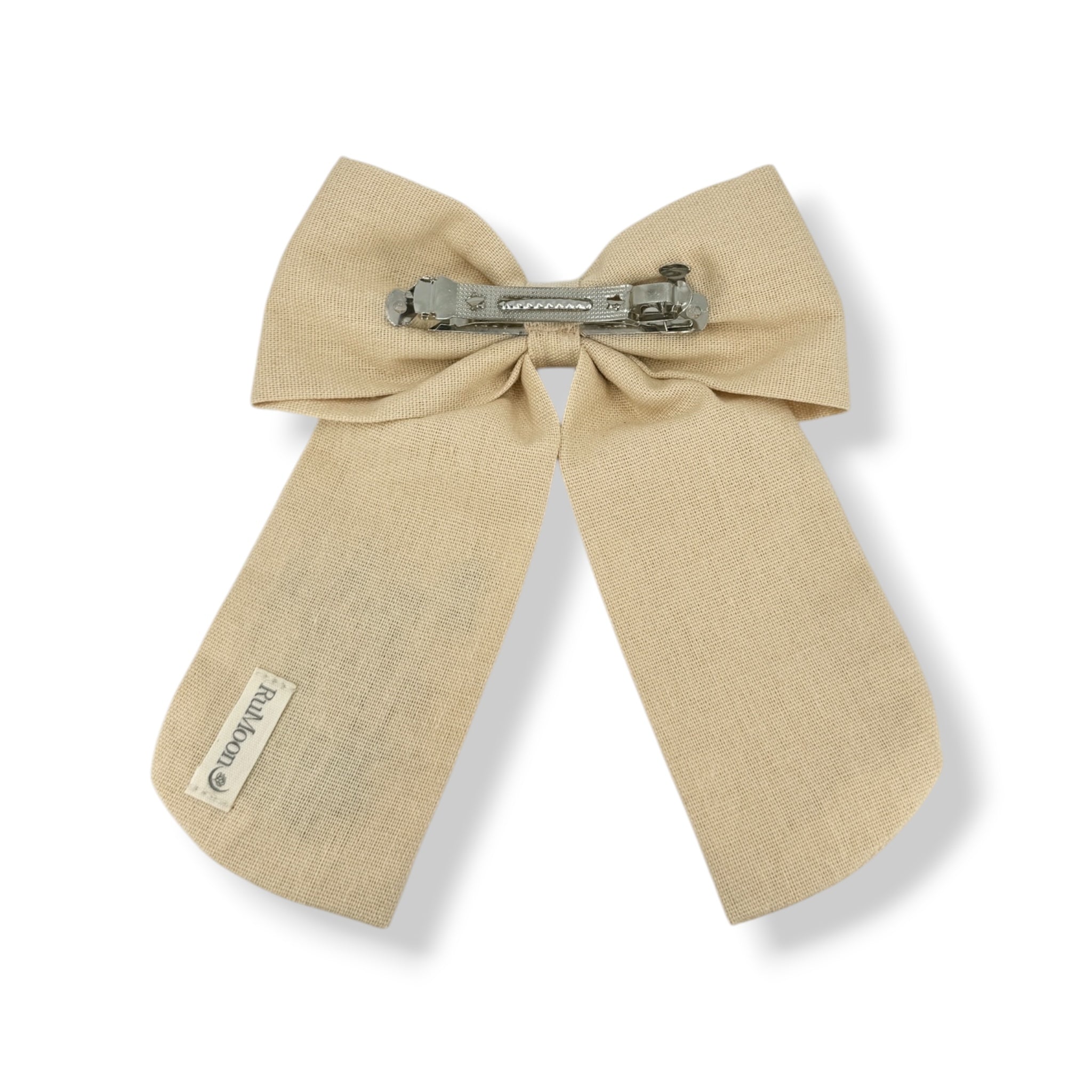 Sunflower Blossom Beige Hairbow