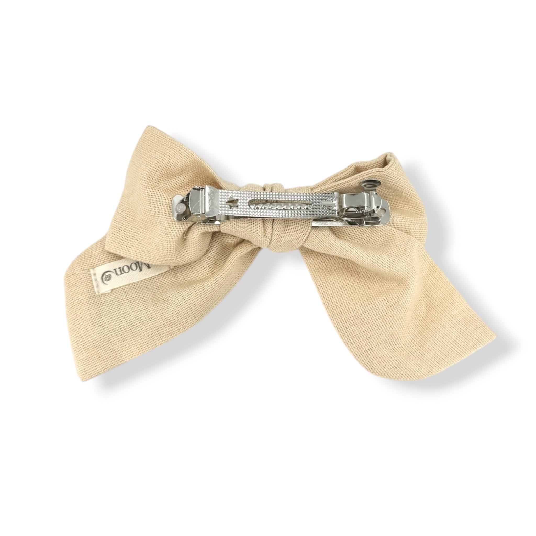 Pastel Petals Beige Hairbow