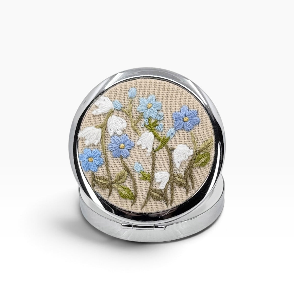 Bluebell Lily Beige Jewelry Case Container