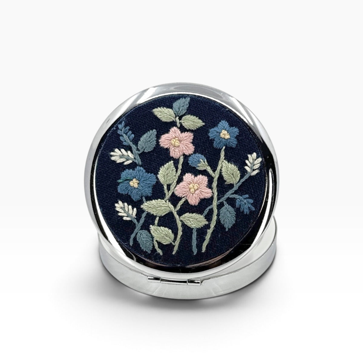 Classic Navy Compact Case Container
