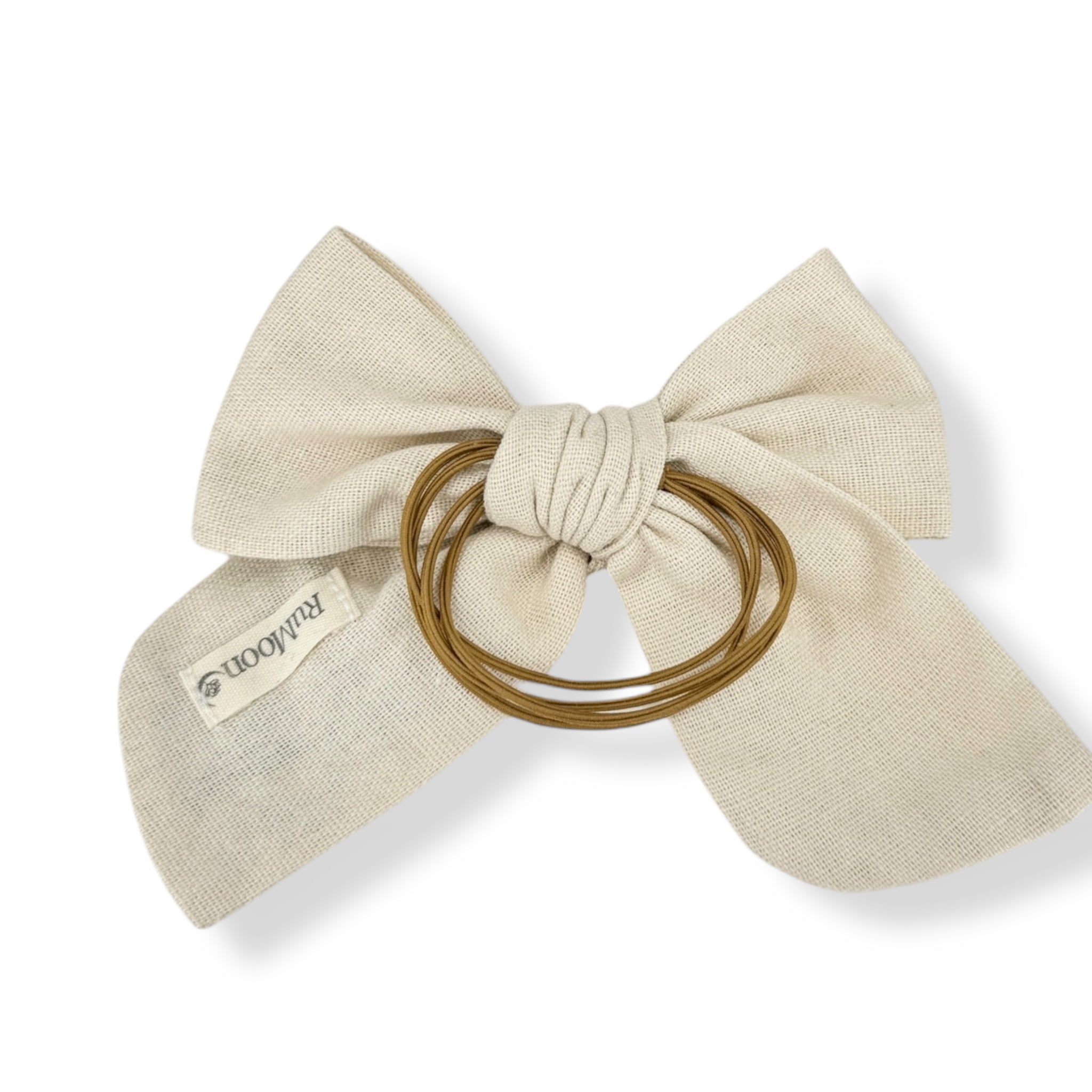 Sunlit Beige Hairbow