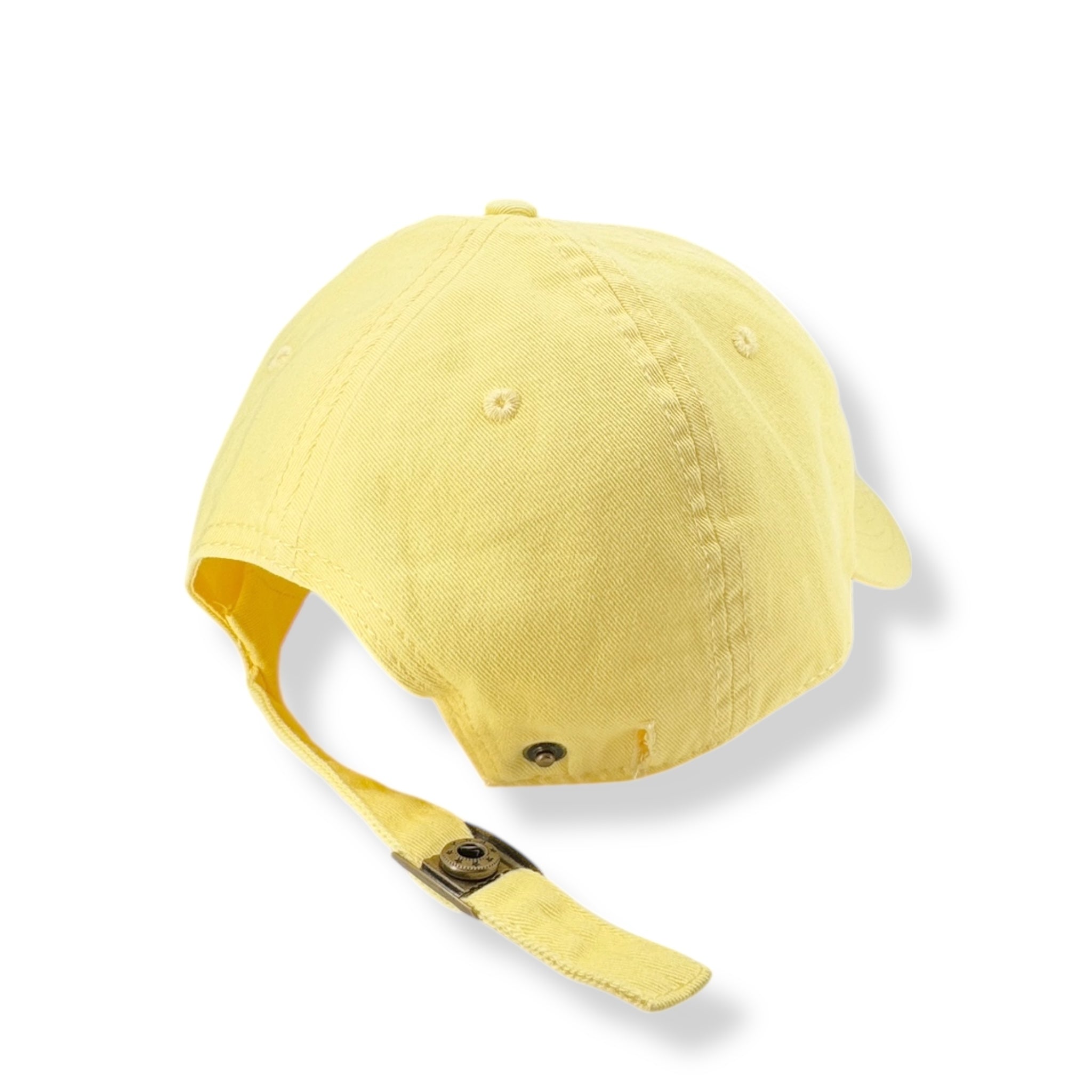 Country Bloom Yellow Hand Embroidered Cap