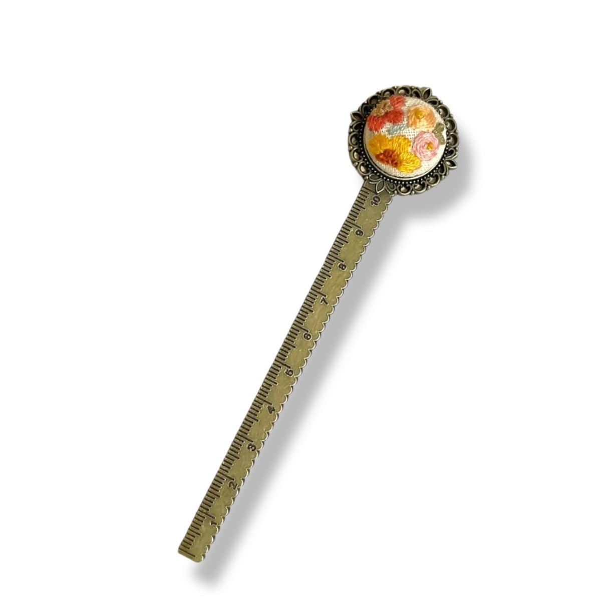 Wildflower Meadow Embroidered Bookmark