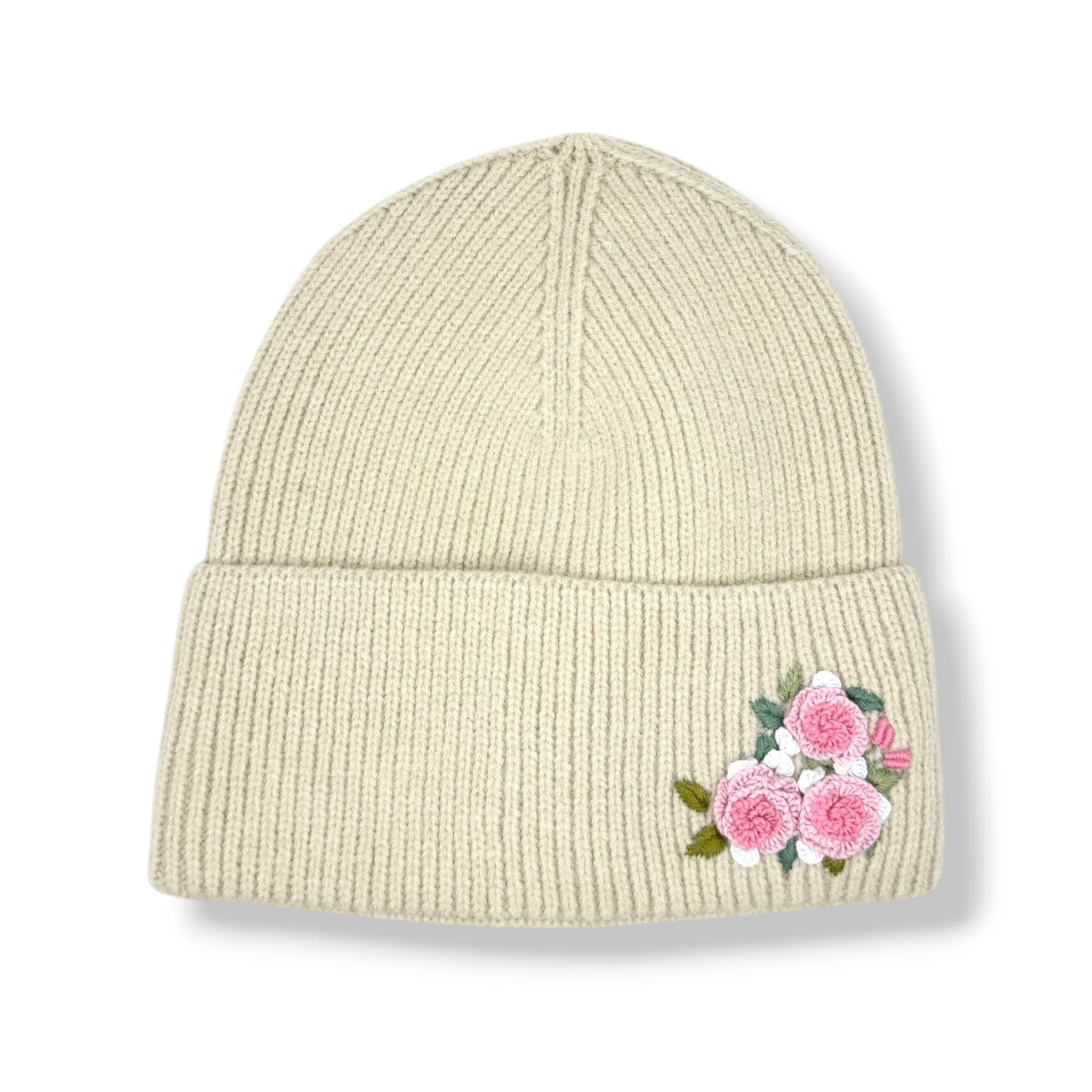 Rosies Beige Beanie