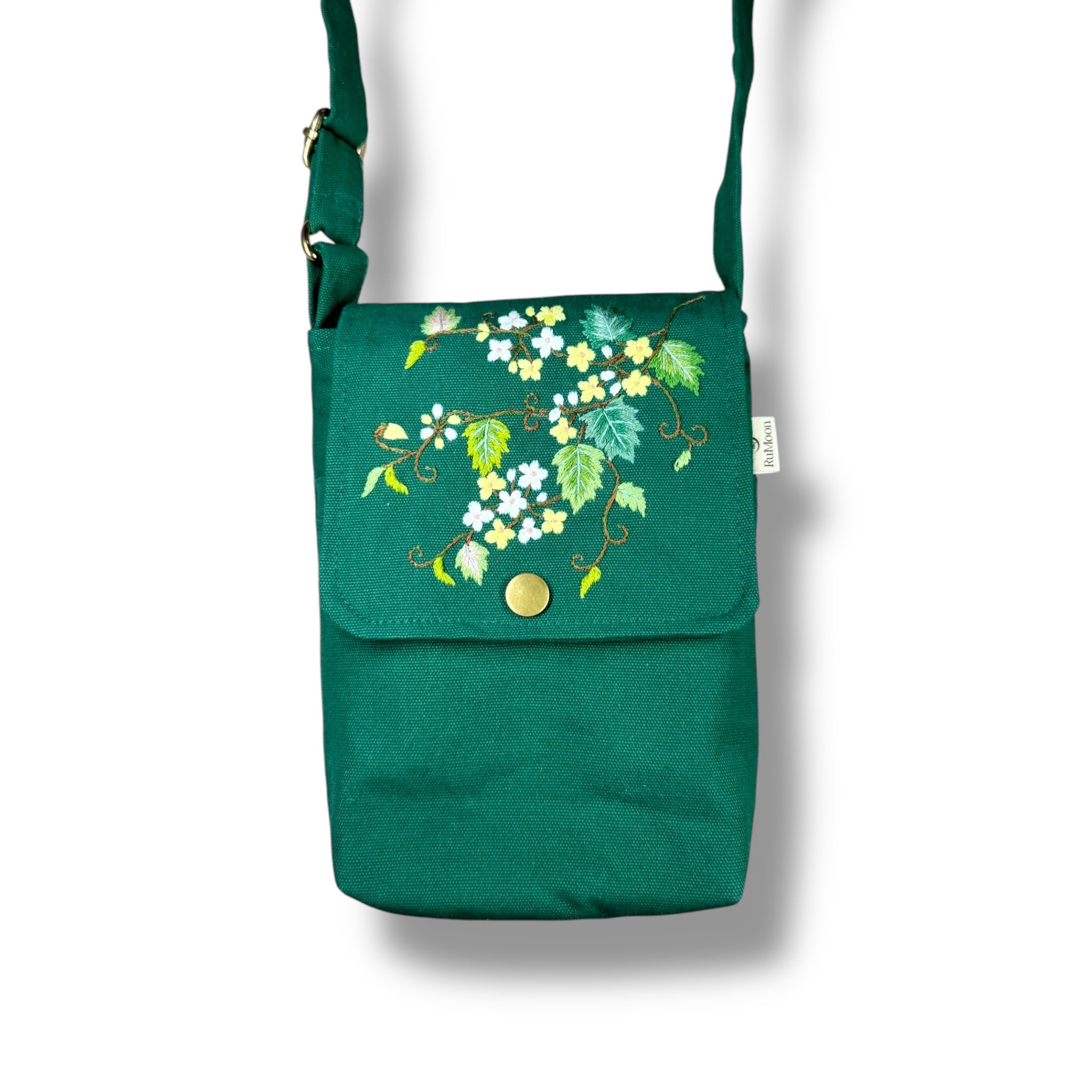 Little Flowers Embroidery Cross Body Bag