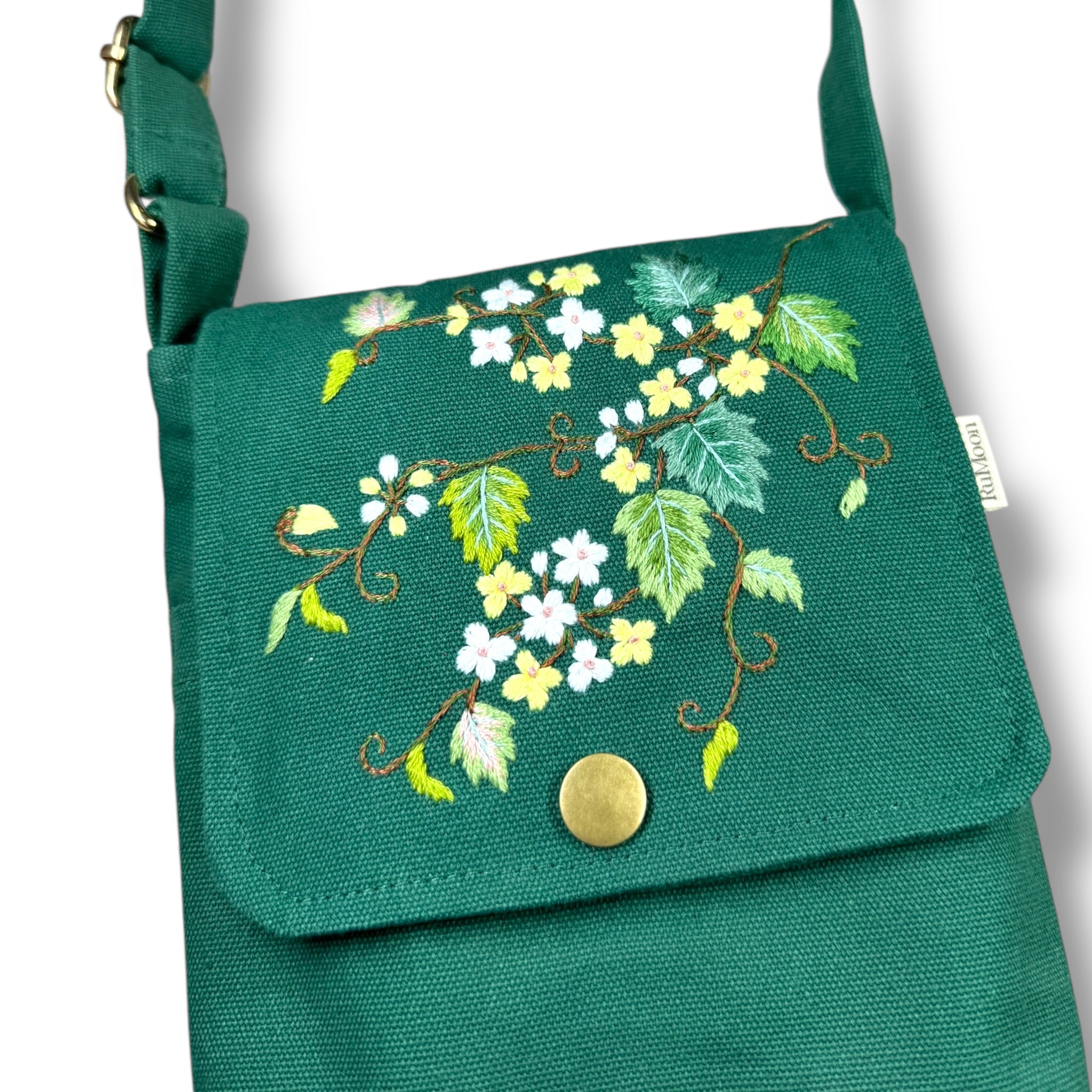 Little Flowers Embroidery Cross Body Bag