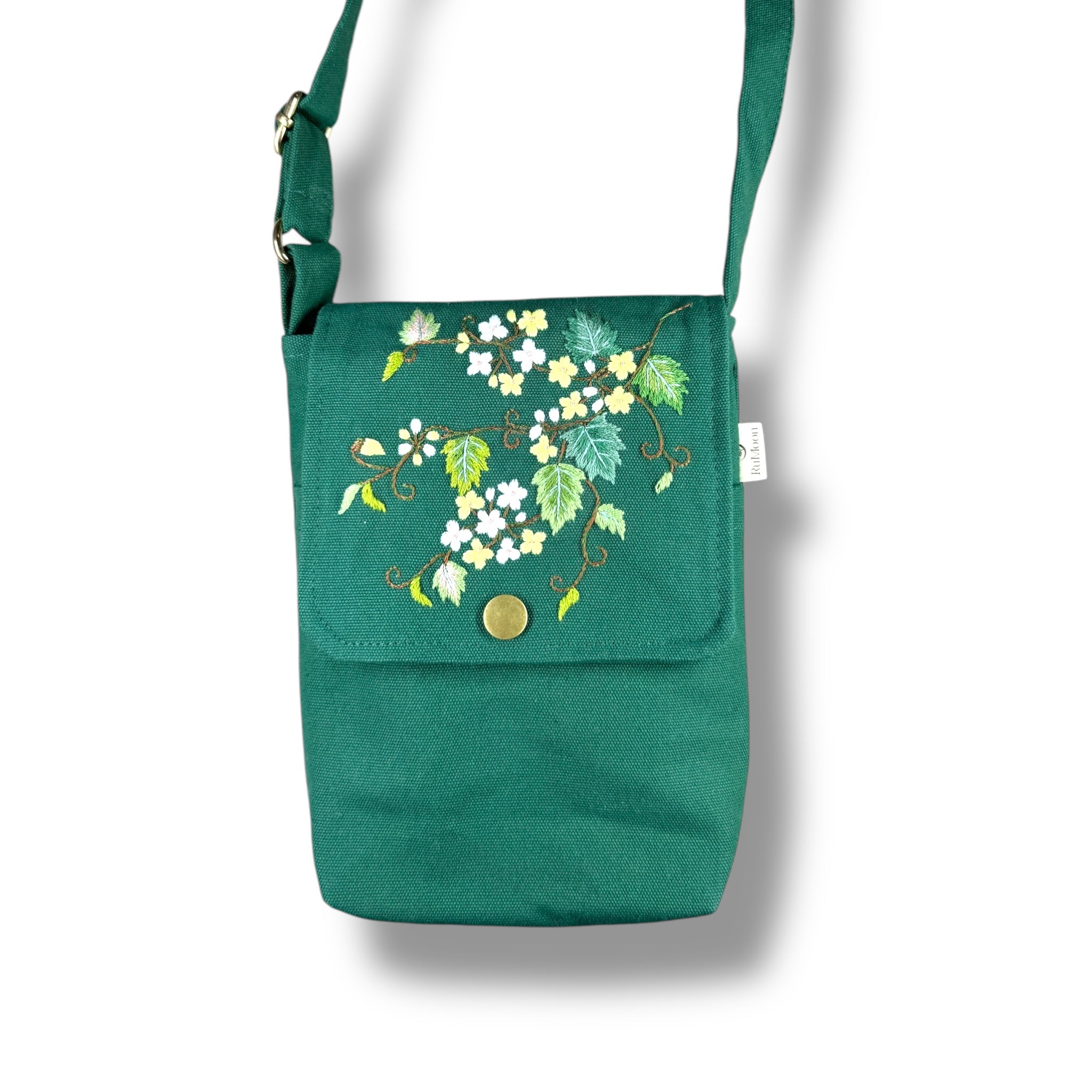 Little Flowers Embroidery Cross Body Bag