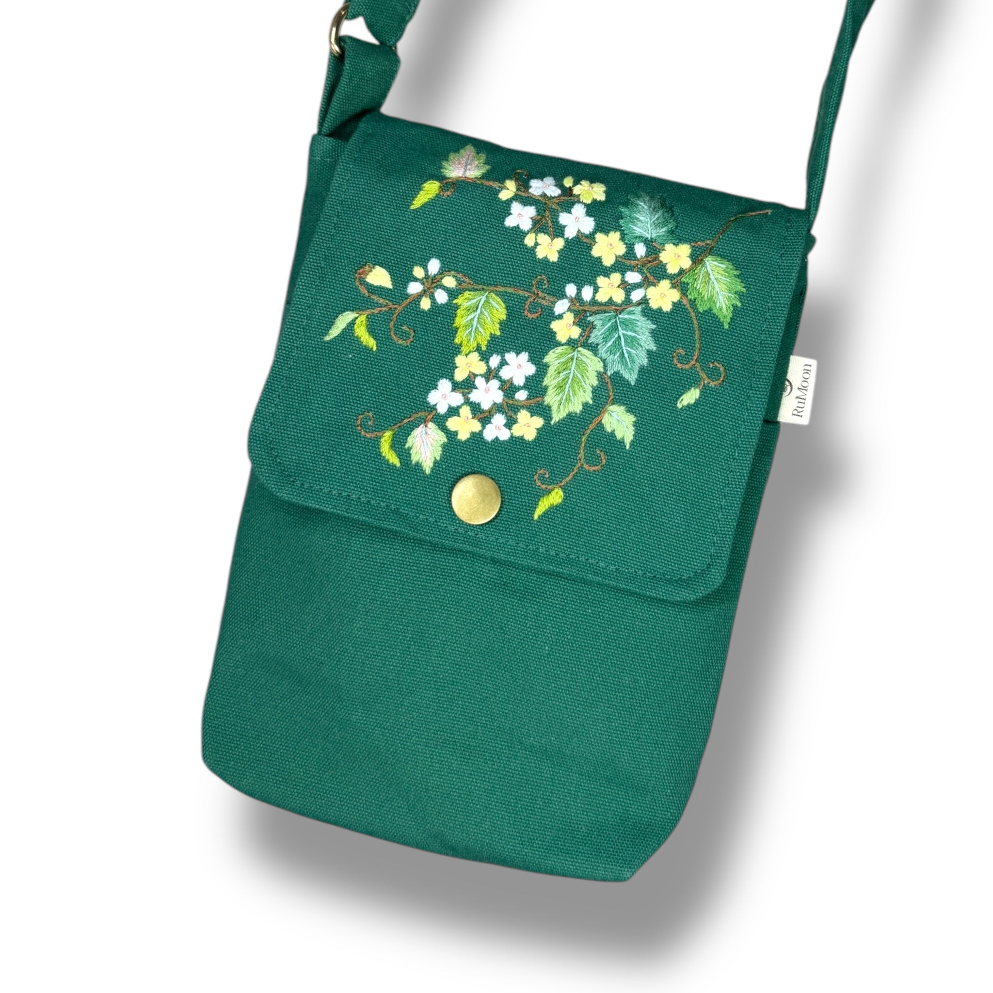 Little Flowers Embroidery Cross Body Bag