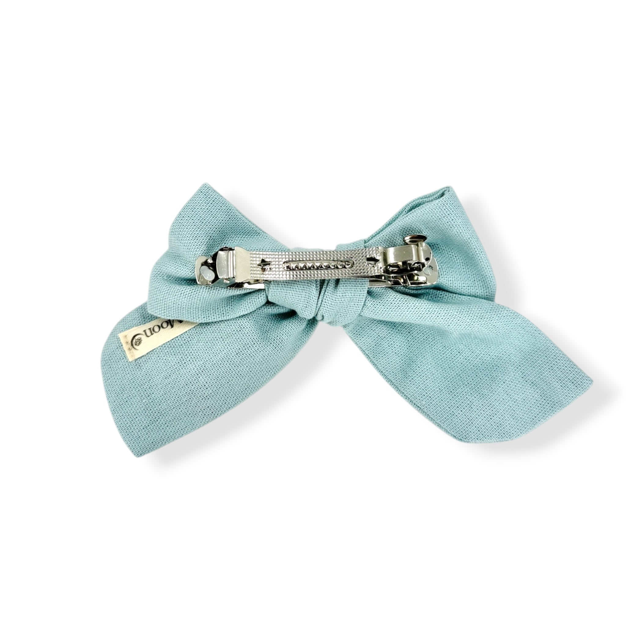 Sky Bloom Hand Embroidered Hairbow